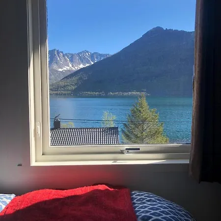 Vacation In With Views Of Segla And The Fjord Fjordgard